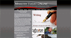 Desktop Screenshot of ministrytoday.org